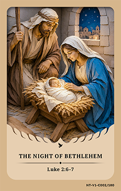 Last Little Flame Bible Card