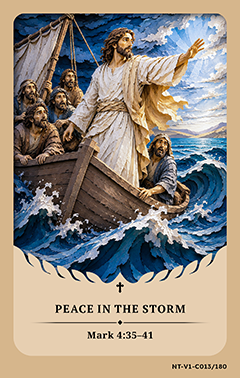 Last Little Flame Bible Card