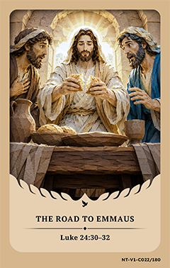 Last Little Flame Bible Card