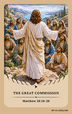 Last Little Flame Bible Card
